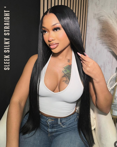Sleek Silky Straight Wig – HD Lace ™
