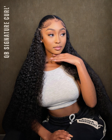 QB Signature Curl Wig - HD Lace™